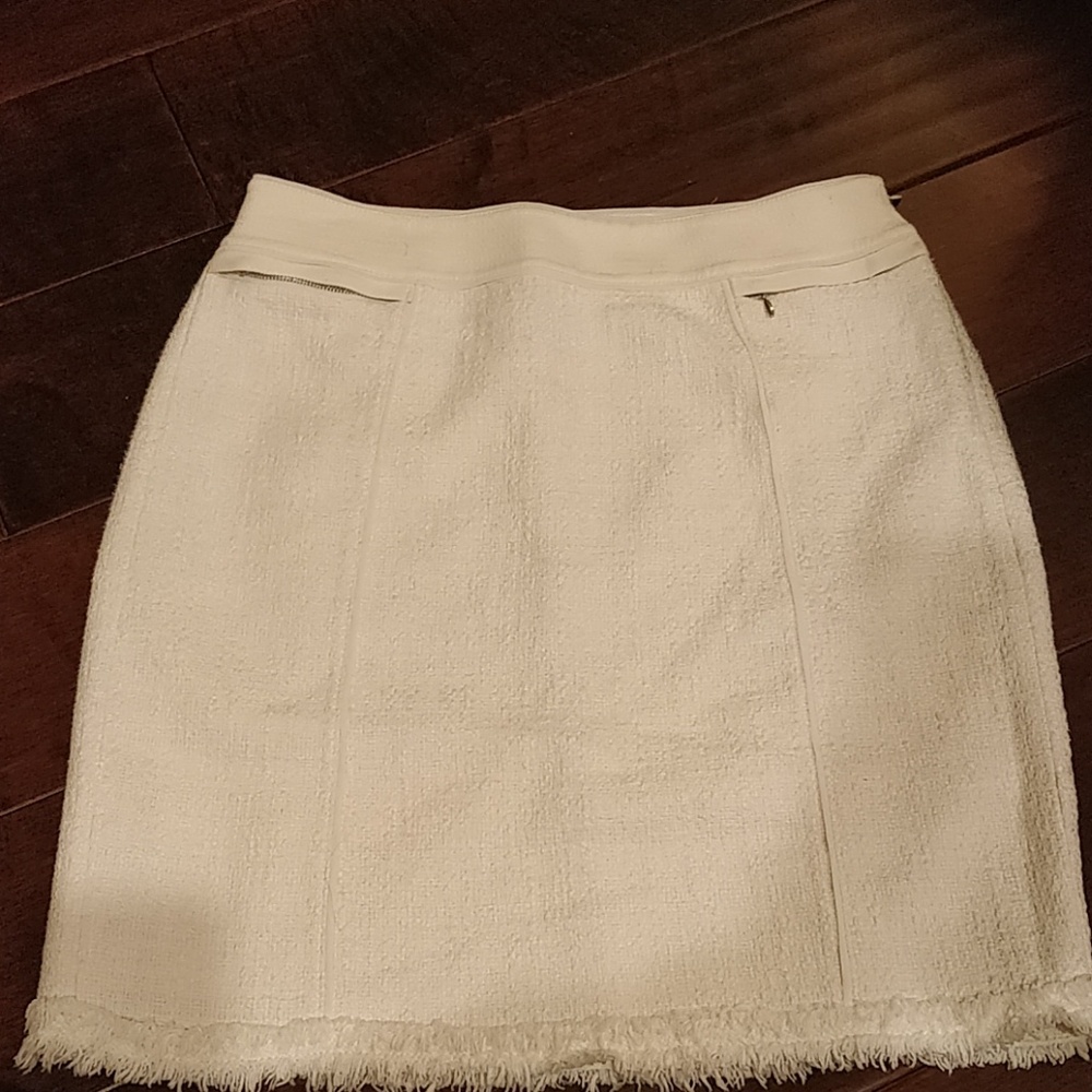 White skirt